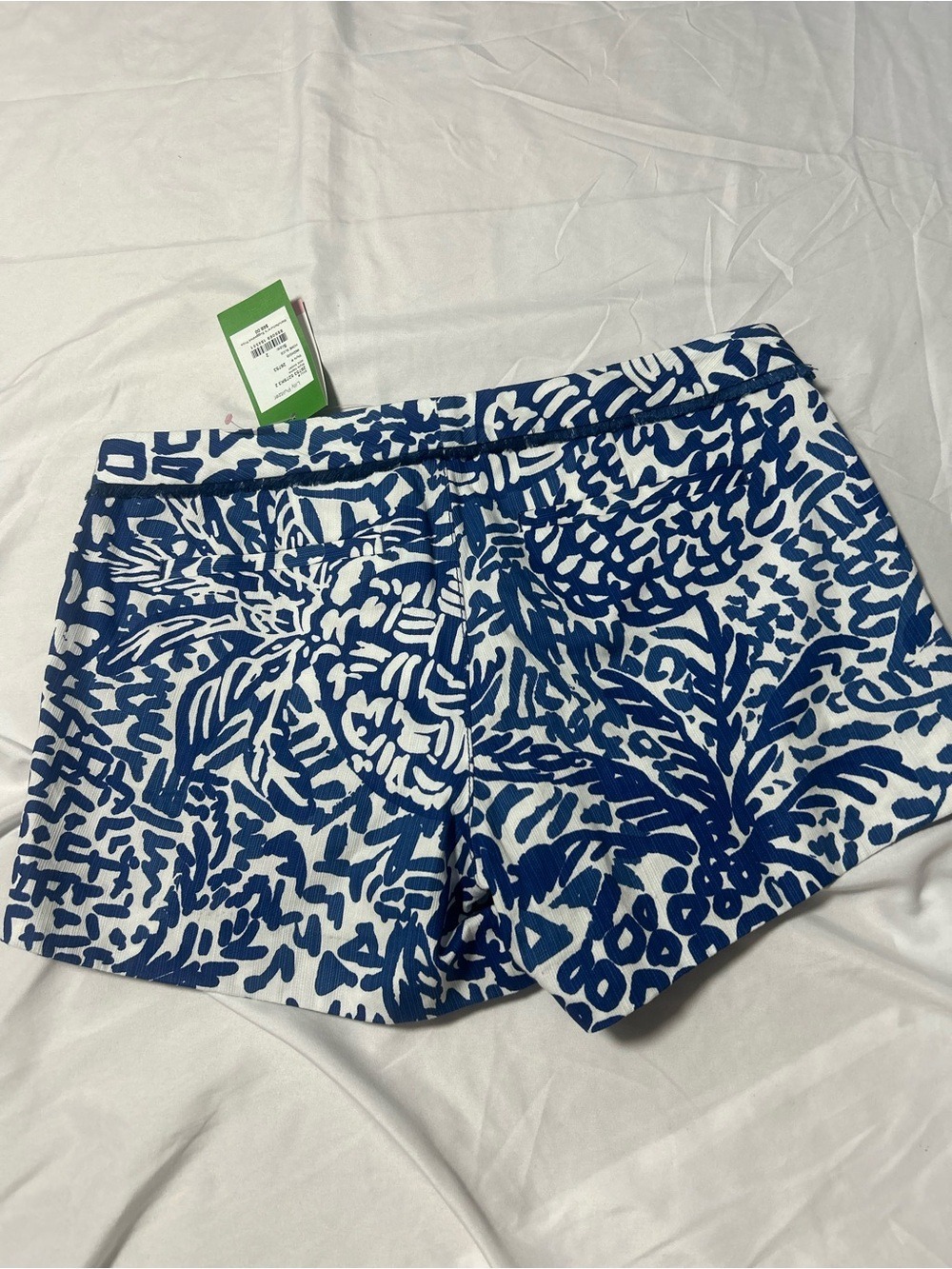 Lilly Pulitzer Shorts NWT Women 2 Indigo Adie Home Slice Sz 2 - Picture 12 of 15